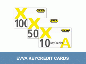 EVVA_KeyCredit Cards 10 50 100